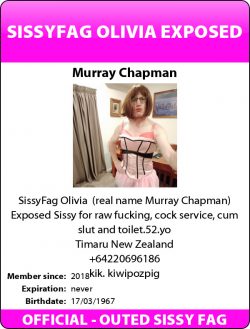 Cock Craving sissy SIssyfagolivia crave exposure and humiliation to become a famous faggot