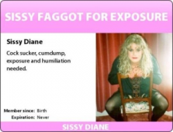 Sissy fag Diane