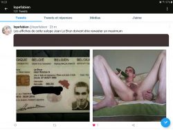 Belgian fag exposed