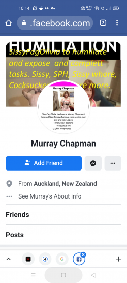 Faggot Murray Chapman Exposure to Facebook