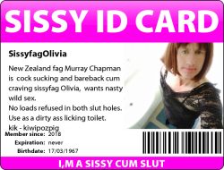 Sissy Olivia Exposure ID card
