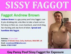 Andrew Brown Faggot I.D Card
