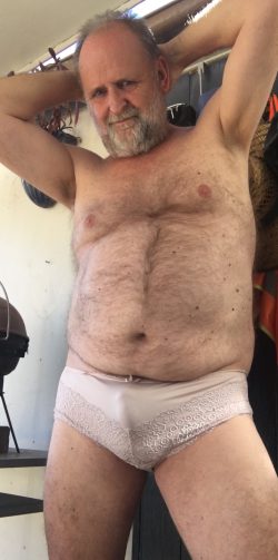 Faggot in Panties…..