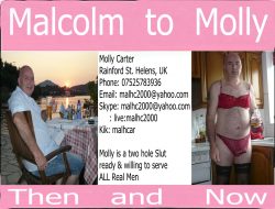 Malcolm “pimple dick” Carter as he is transitioning to Molly Carter
