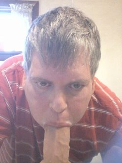 Cum hungry cocksucking faggot loves to fuck his own throat