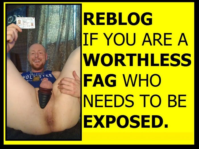 Justin Keith Anglin: Fag Who Needs Exposure