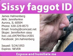 Chicago area sissy fag loves sucking cock.