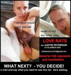 Faggot Justin Peterson from Ohio EXPOSED!