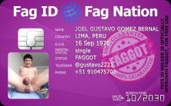 Gustavo gomez exposed fag faggot