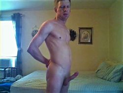 David Steckel naked and erect