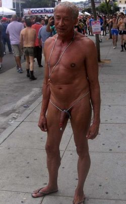 naked in town