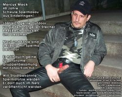 German faggot Marcus Mack from Sindelfingen