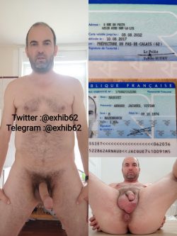 french fag Arnaud Massiet naked and exposed