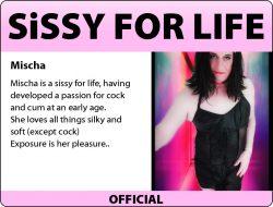 sissy for life