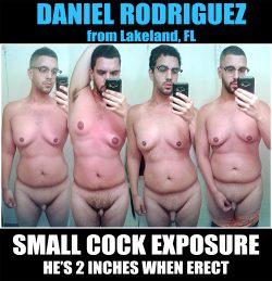 DANIEL RODRIGUEZ SMALL COCK EXPOSURE