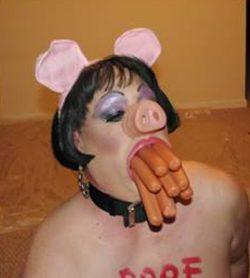 Muffy McPuff hotdog pig faggot