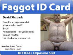 Faggot ID Card