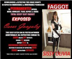 Sissy Faggot Murray Chapman Exposed Maid, Ruined and a total Sissy slut