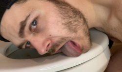 Exposed Toilet Licking Faggot
