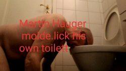 Toilet Faggot Martin Hauger