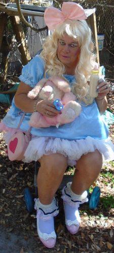 this sissy’s entire life revolves around diapers and being permanently age regressed to a  ...