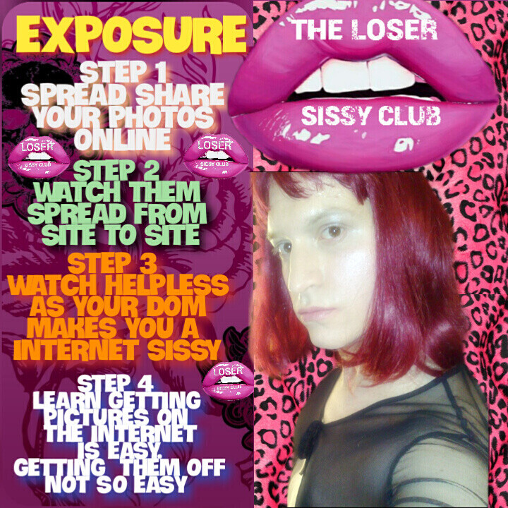 Sissy bitch SarahZoccola well exposed