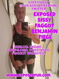 Benjamin Fiegl Latex bi sub exposed!