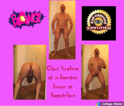 Claus Huebner also known as faggotclaus