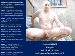 Fabien Barder ☎️📞06 83 38 74 56 Call in him to humiliate him