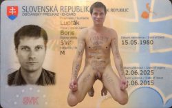 Faggot Boris Lupták naked and exposed.