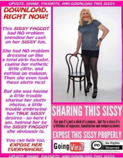 CandyChatel the Sissy Slut loves exposure!