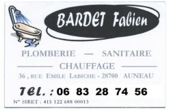 Fabien Bardet, plombier nu de France