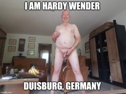 Exposed Gay Faggot Hardy Wender in Duisburg, Germany
