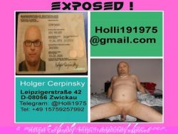 Exposed Holger Cerpinsky