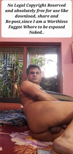 Jayanta Gandu Gay Slut Bitch exposed Naked before open Window