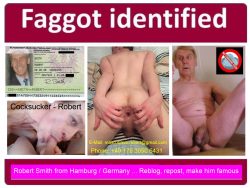 Robert Smith – Hamburg – Germany – – ID entified Faggot