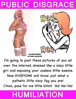 Sissy Michael Higgins exposed and humiliated