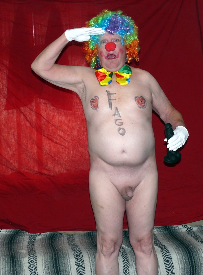 Faggo the silly clown