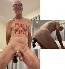 Rob Venuta (aka punycunt) loves to fuck his old slut whore mancunt