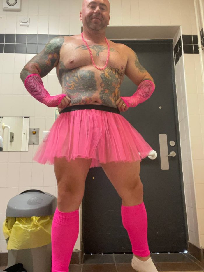 Pretty tutu wearing, fairy faggot for unlimited public exposure. Please download, re pin, share  ...