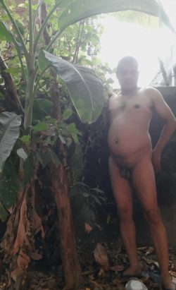 Desi Useless and Worthless Gandu (Asshole) Jayanta Nandan a Perfect Whore Naked Outdoor