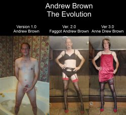 Introducing Anne Drew Brown, aka Andrew Brown ver. 3.0