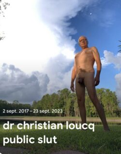 Dr Christian Loucq famous fag click the link to spread is picture all over the internet