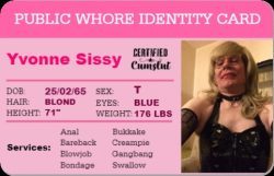 Sissy Yvonne ID Card