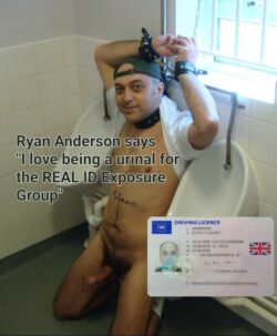 Ryan Anderson famous ruined public faggot