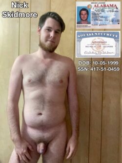 Nick Skidmore naked fag