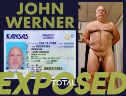 John werner totally exposed fag naked