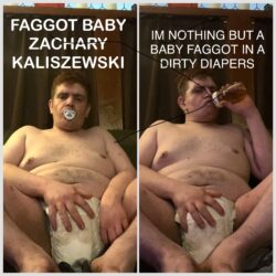 Diaper faggot Zachary kaliszewski