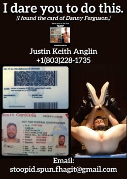 Faggot Justin Keith Anglin Exposed