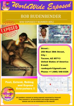 WORLD WIDE EXPOSED BOB BUDENBENDER